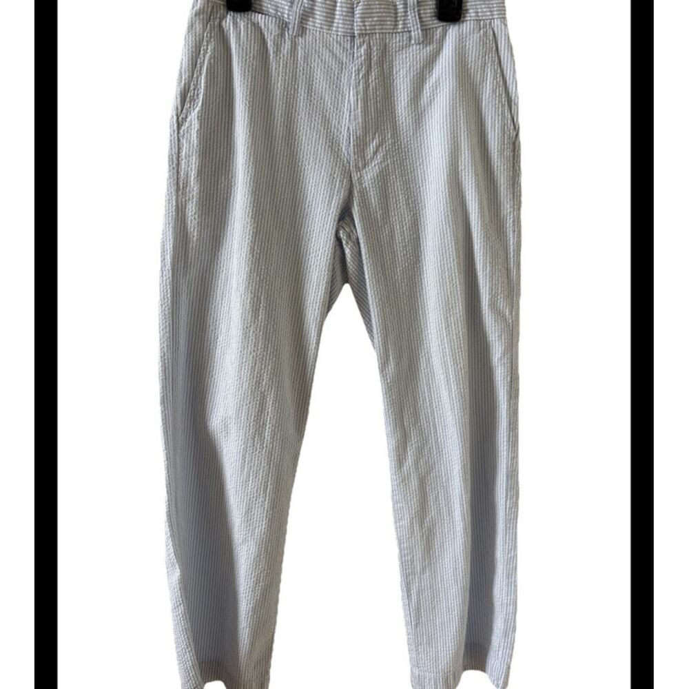 POLO RALPH LAUREN Seersucker Stripe Pants Boys Youth size 12